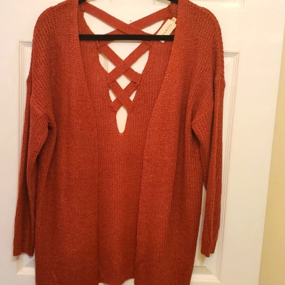 Dreamers loose knit cardigan NWOT